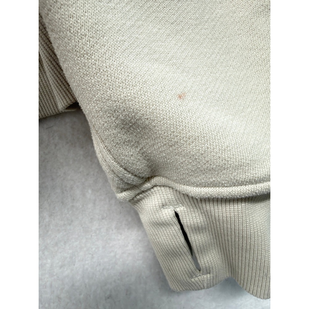 Lululemon Scuba Oversized Full Zip Hoodie White Bone XL XXL - Picture 5 of 10